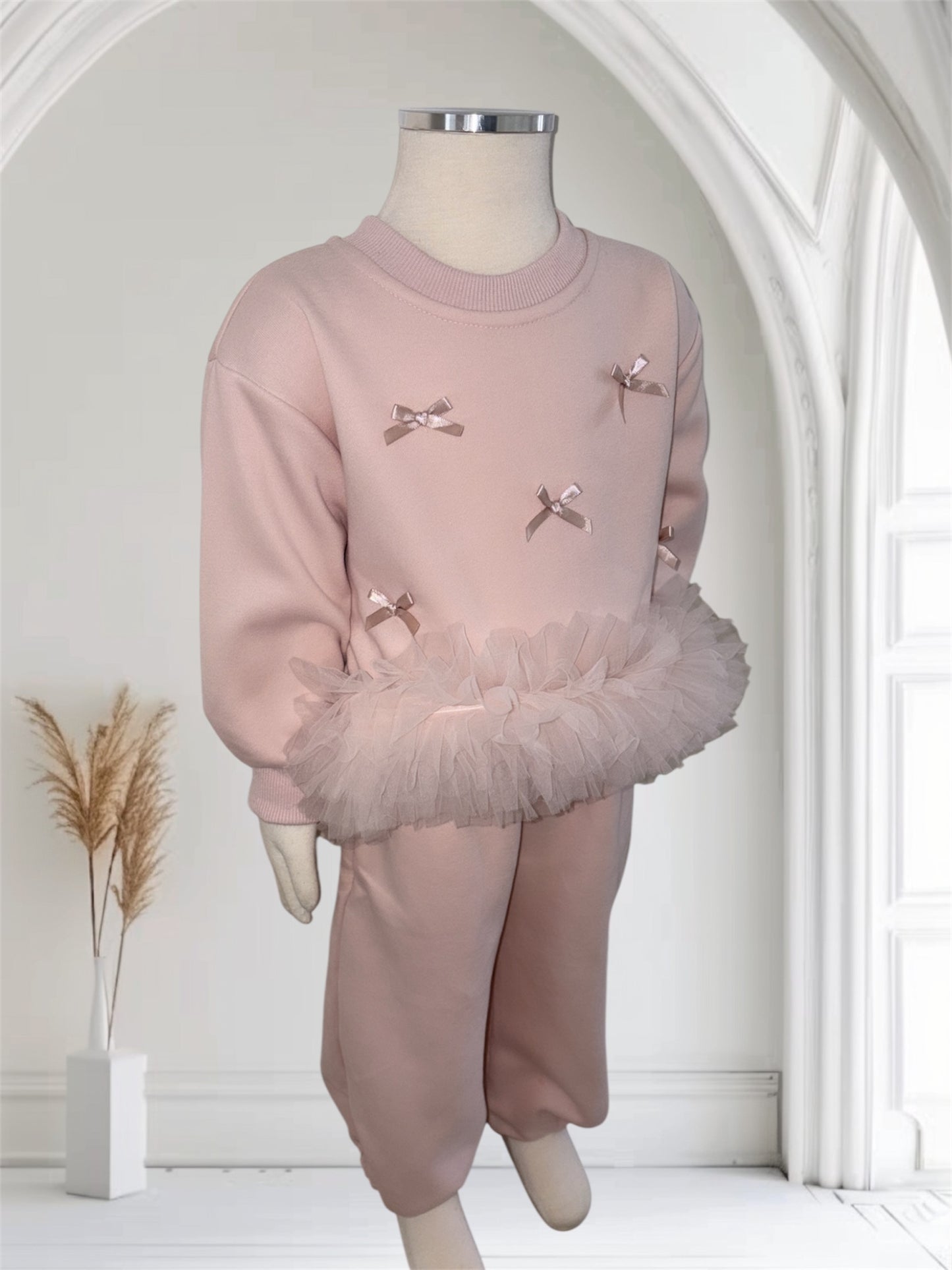 Pink Tulle Tracksuit