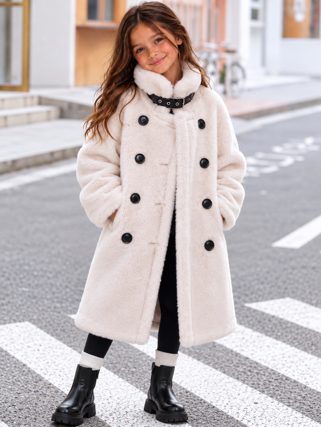IVORY TEDDY COAT