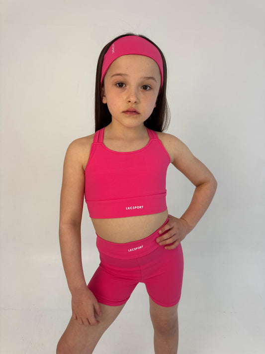 PINK CROP SET