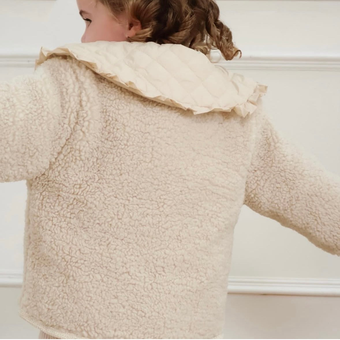 Frill Teddy coat