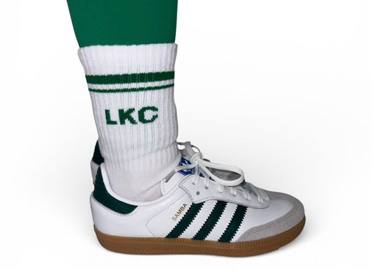 Green stripe socks