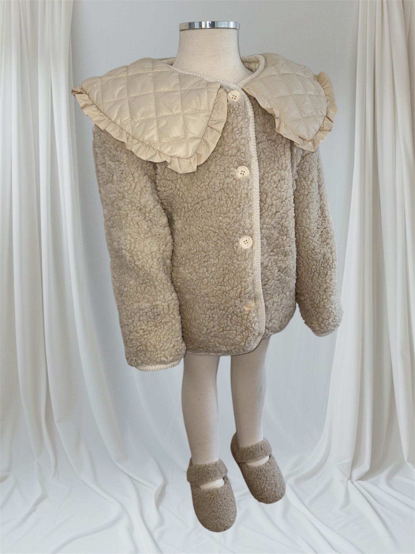 Frill Teddy coat
