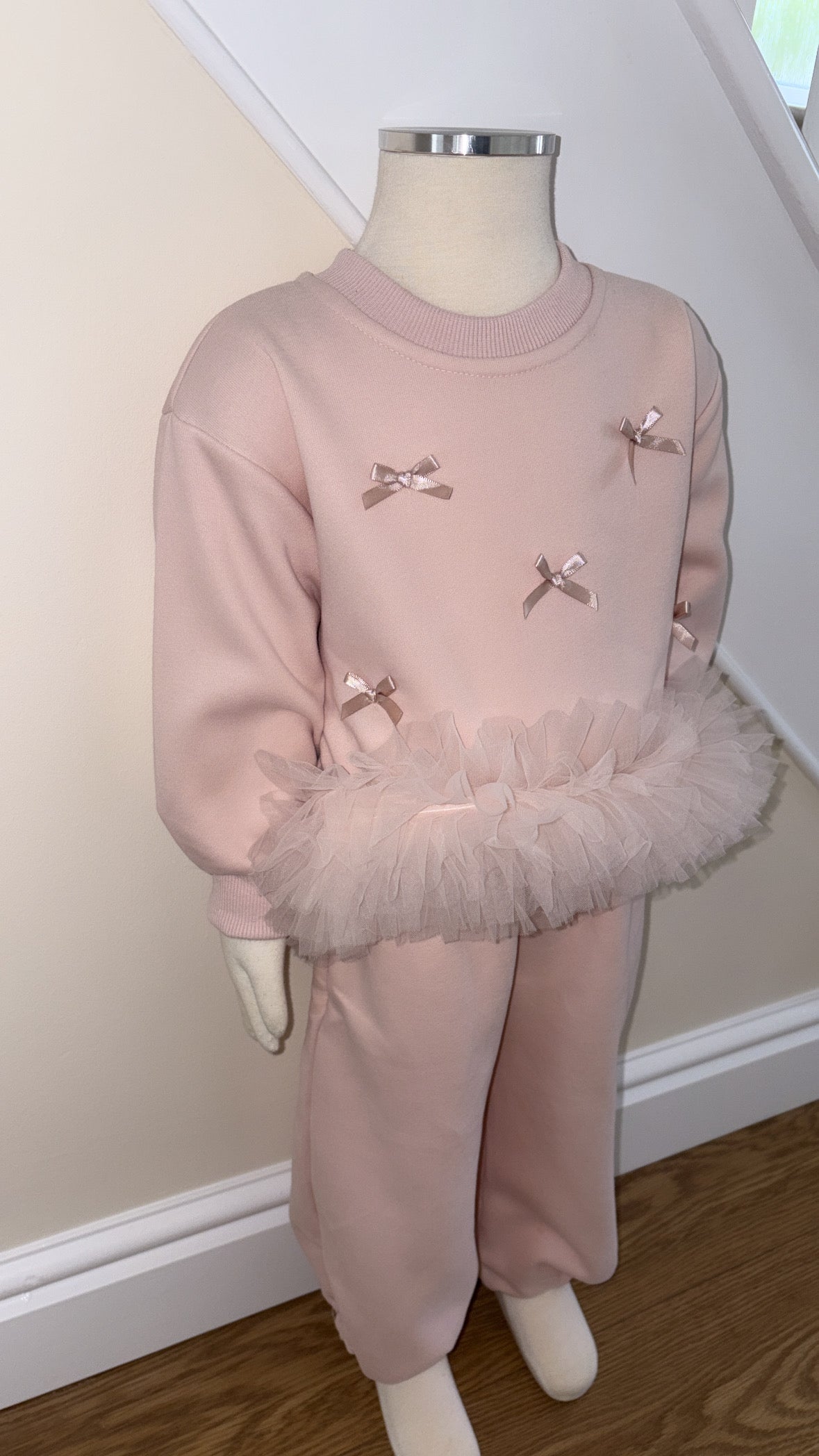 Pink Tulle Tracksuit