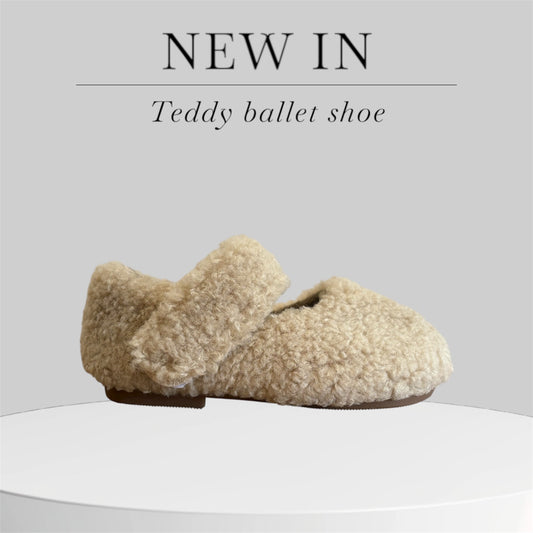 TEDDY BALLET SHOE (Beige)