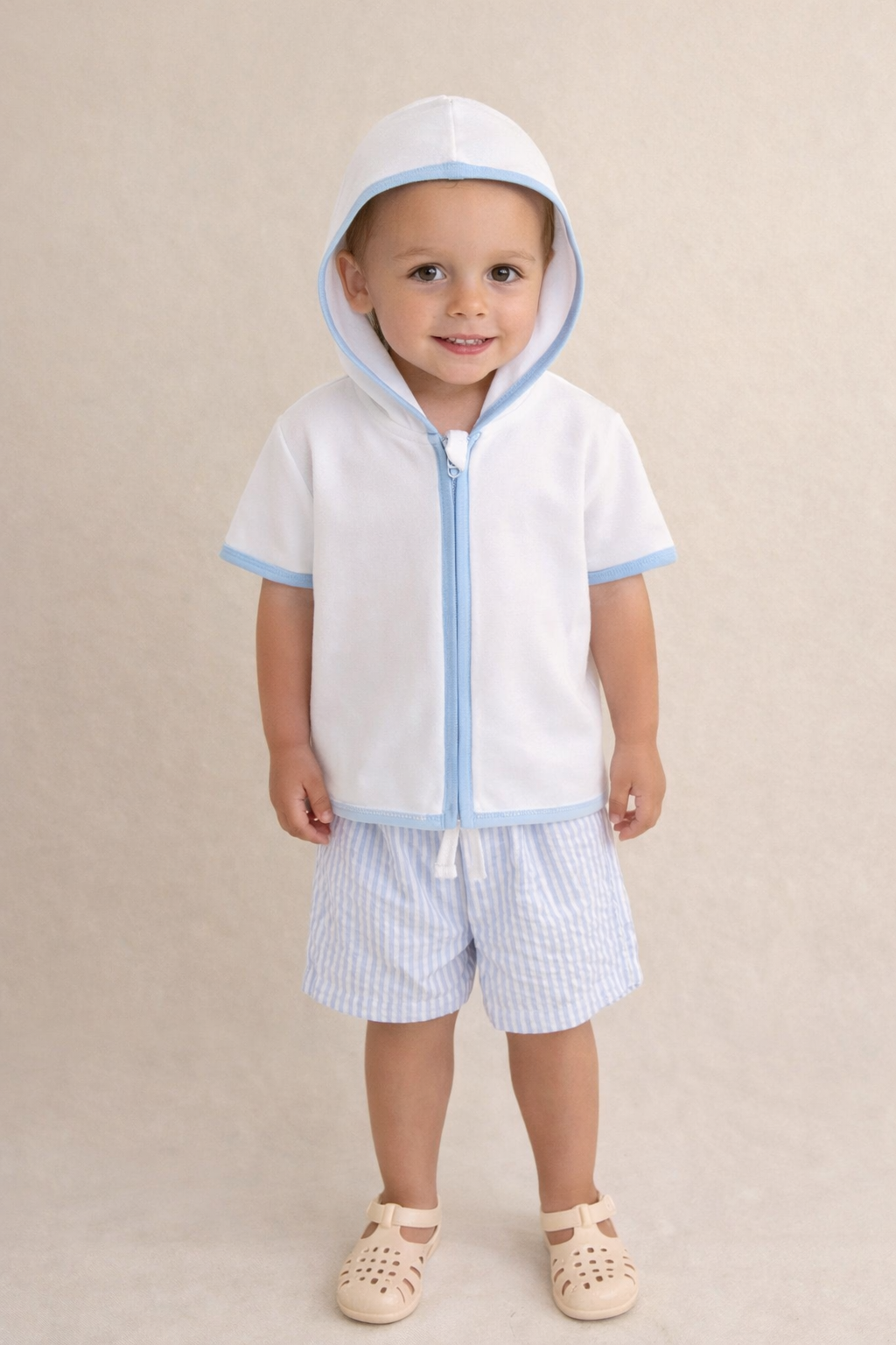 Baby Blue Towelling set 🤍