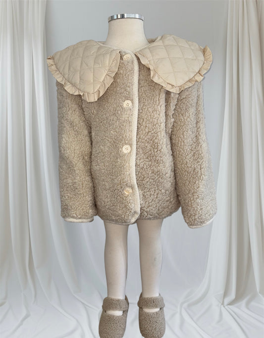 Frill Teddy coat