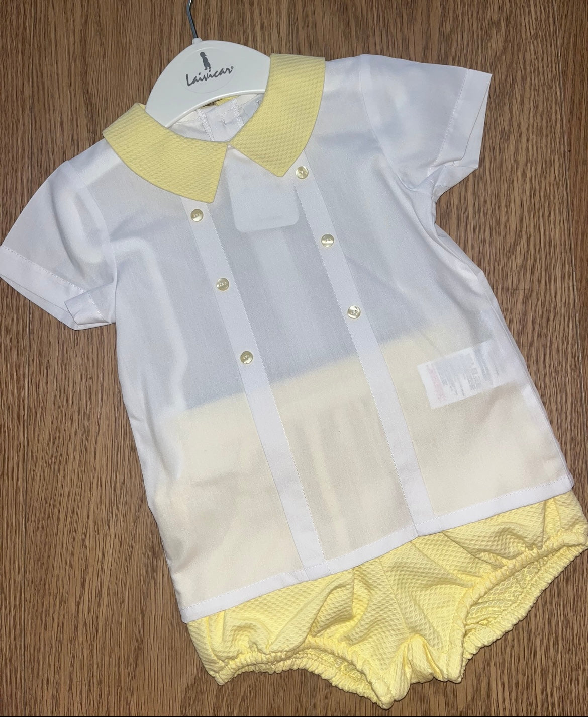 Lemon boys shirt & shorts set